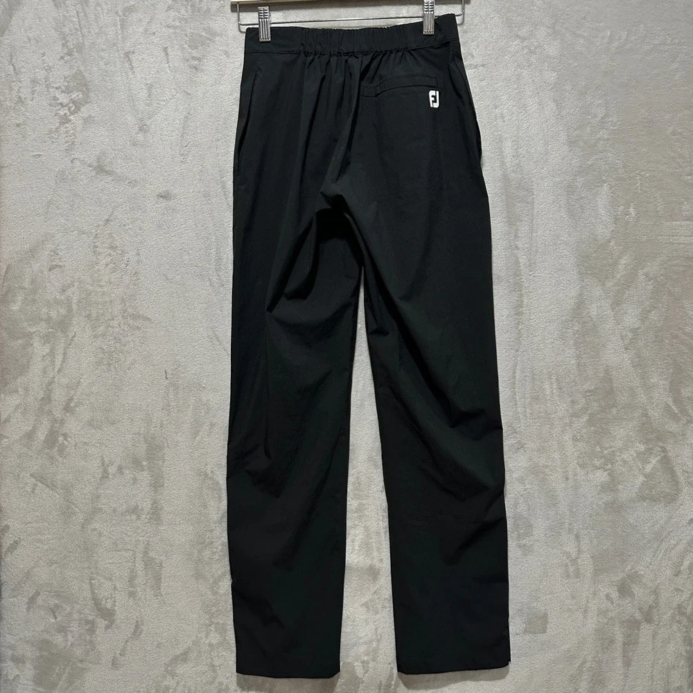 FootJoy HydroLite Golf Rain Pants Mens XS Black Waterproof Trousers 28334
